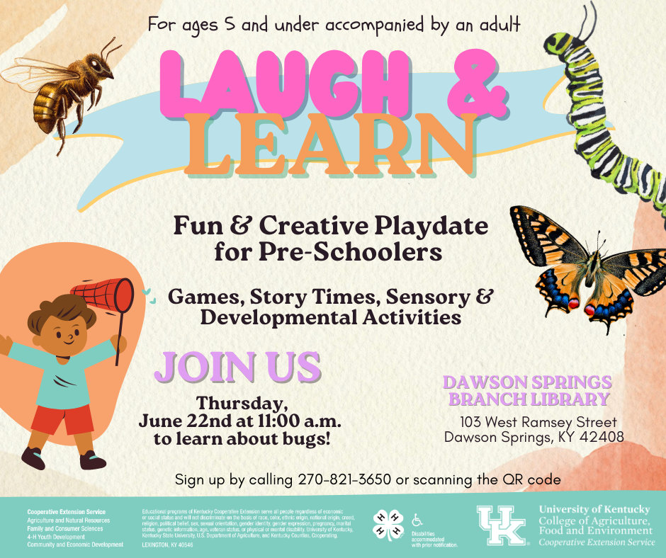 Dawson Springs Library Laugh and Learn June