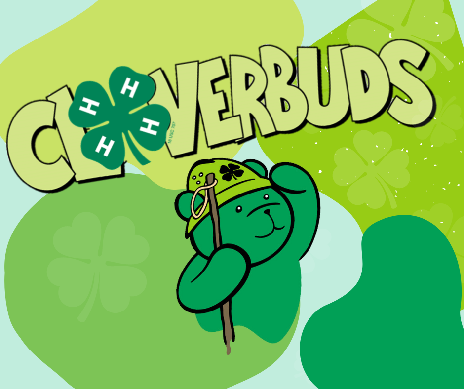 Cloverbuds Bear and Logo